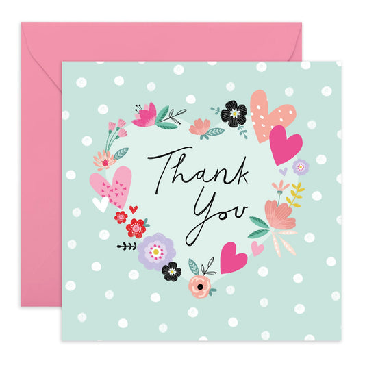 Thank You Cards For Women - Sweet Thank You Notes With Envelopes For Wedding Baby Shower Celebration - Appreciation Gifts For Friends Employee - Comes With Fun Stickers By Central 23