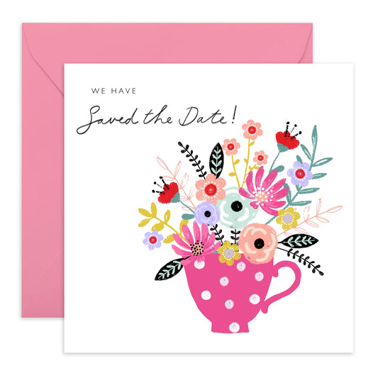 Wedding Reply Card From Guest - Mug We Have Saved The Date - Rsvp Reply Card Bridesmaid Groomsman - Wedding Invitations Groom Bride - Wedding Acceptance Card - Comes With Fun Stickers By Central 23