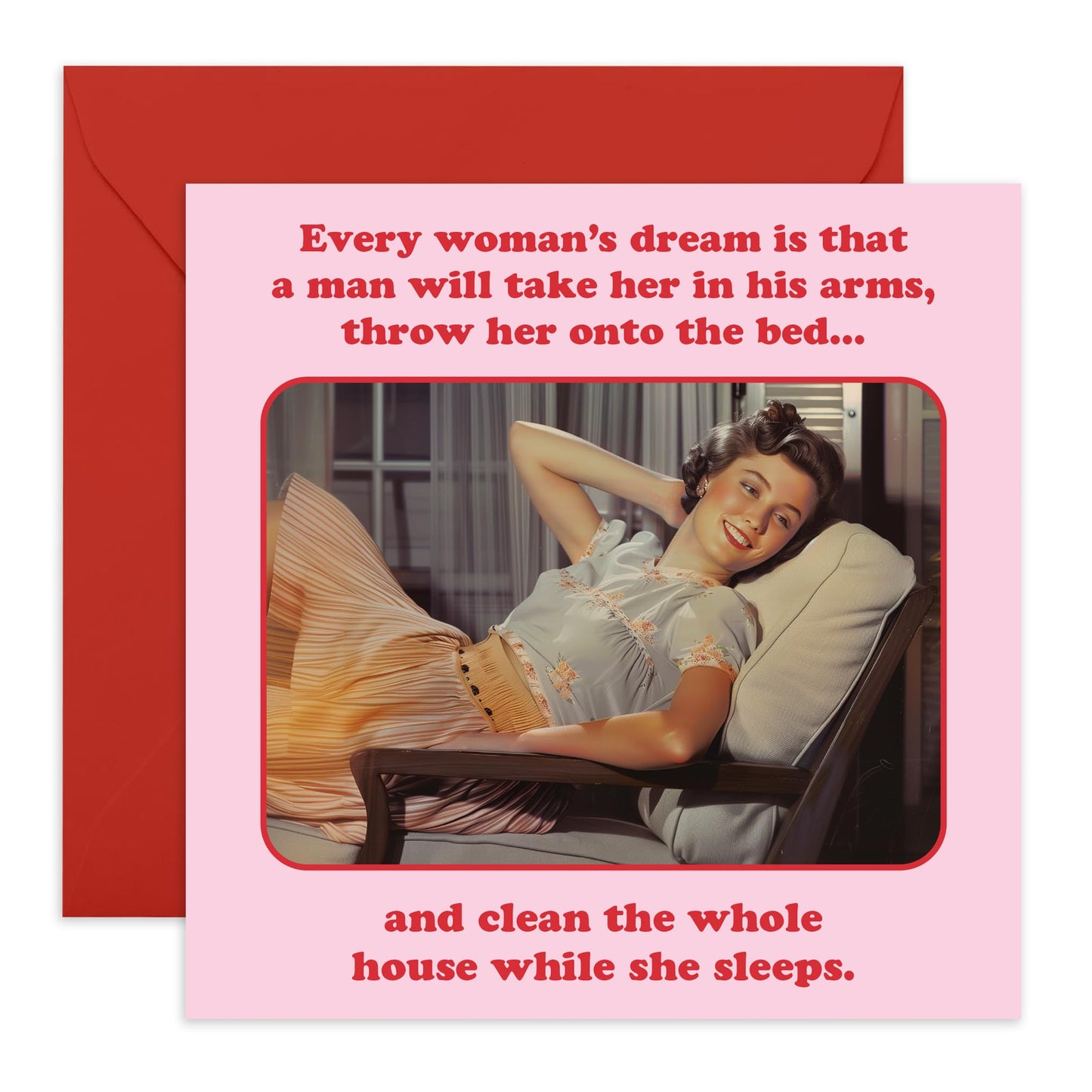 Birthday Cards For Female - Everyone Womans Dream - Women Birthday Gifts - Gifts For Sister Friend Mum Ladies - Best Friend Birthday Card - Comes With Fun Stickers By Central 23