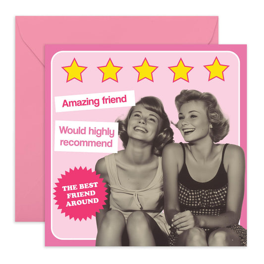 Ladies Birthday Cards For Her - We Are Going To Be Cool Old People - Friend Birthday Gifts - Female Pretty Birthday Card - Gifts For Sister Friend Mum Ladies - Comes With Fun Stickers By Central 23