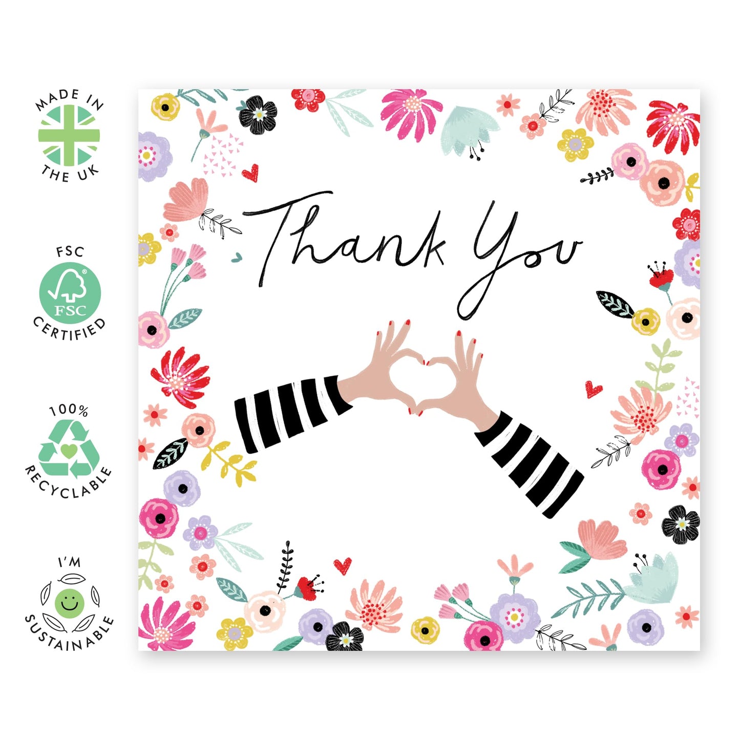 Thank You Cards For Friends Wedding Baby Shower - Thanks For Coming To My Party - Thanks You Cards For Women Student Teacher - Appreciation Gifts For Coworker - Comes With Stickers By Central 23