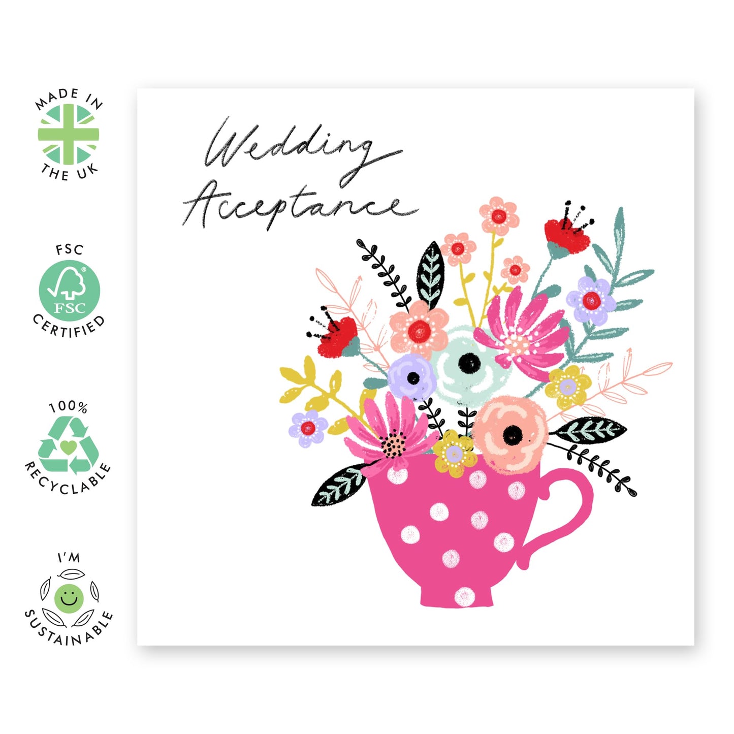 Wedding Acceptance Card For Bridesmaid Groomsman - Wedding Acceptance Mug - Rsvp Reply Card For Entourage - Wedding Invitations From Groom Bride - Comes With Fun Stickers By Central 23