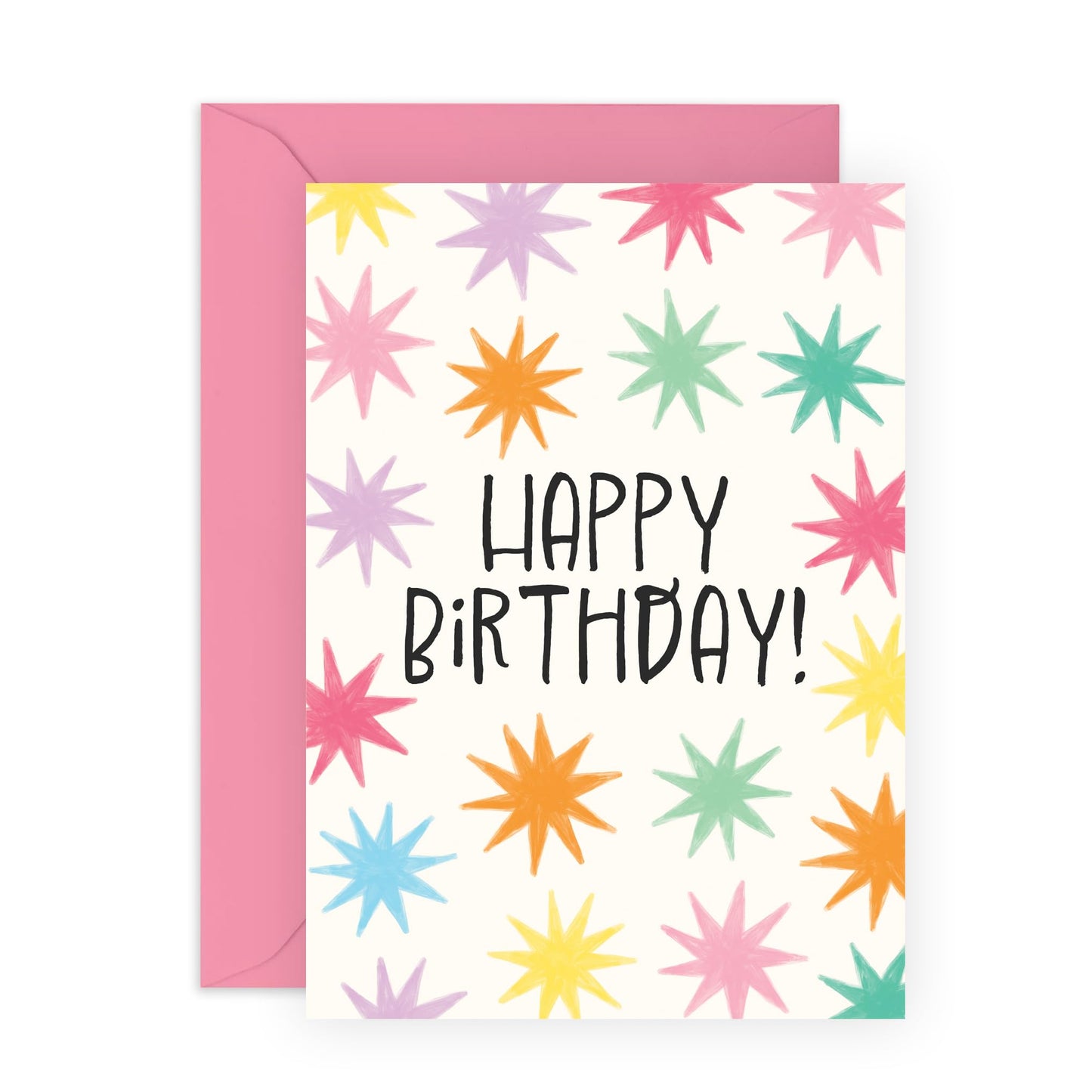 Happy Birthday Card For Her - Have A Magical Day - Girl Birthday Card - Cute Rainbow Gifts For Daughter Sister Granddaughter Best Friend - Comes With Fun Stickers By Central 23
