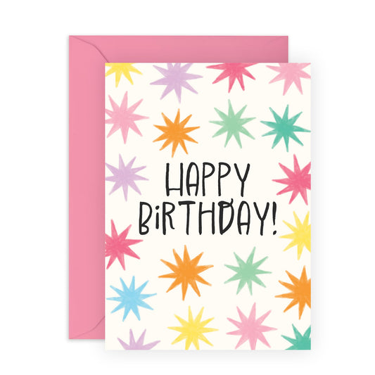 Happy Birthday Card For Her - Have A Magical Day - Girl Birthday Card - Cute Rainbow Gifts For Daughter Sister Granddaughter Best Friend - Comes With Fun Stickers By Central 23