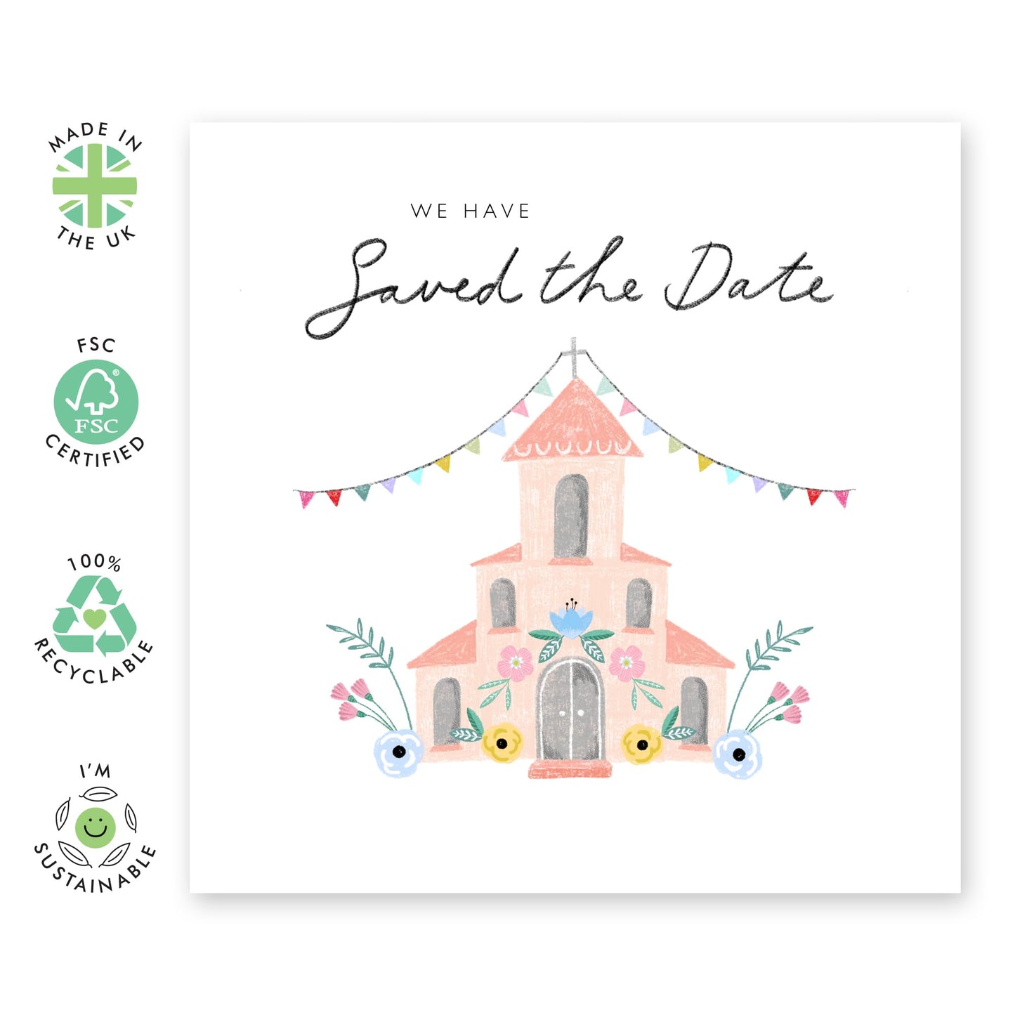 Wedding Guest Rsvp Reply Card - Church Saved The Date - Wedding Invitation Acceptance Response - Wedding Reply Card From Guest - From Entourage - Comes With Fun Stickers By Central 23
