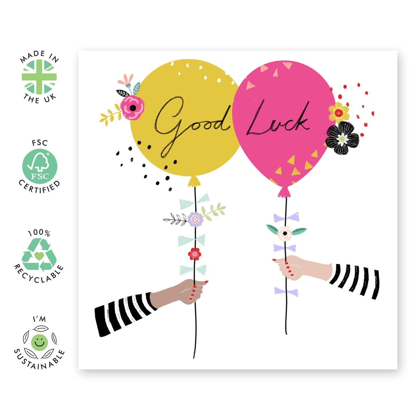 Congratulations On Your New Job Card - Butterflies So Much Luck New Adventure - Congratulations On Your New Job Colleagues - Affirmation Gifts For Women Him Her - Comes With Fun Stickers By Central 23