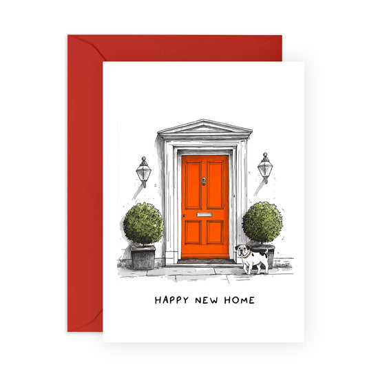 Happy New Home Card - Congratulations Card - New House Cards - Housewarming Card For Neighbors - Congrats On Your New Home Cards - Gifts For Sister Brother Friends - Comes With Stickers By Central 23