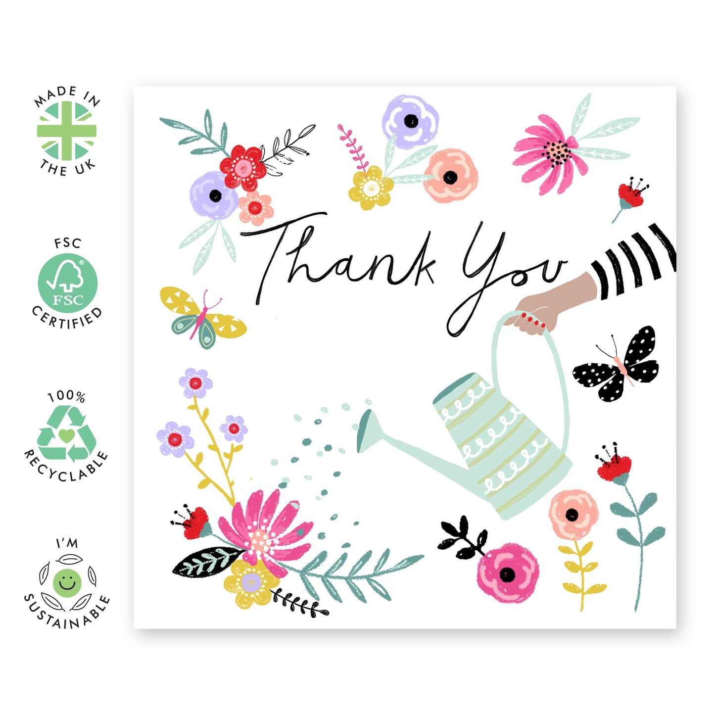 Wedding Thank You Notes With Envelopes For Men Women Friends Guests - Thank You Cards For Baby Shower Party Celebration - Gifts For Colleagues - Comes With Stickers By Central 23