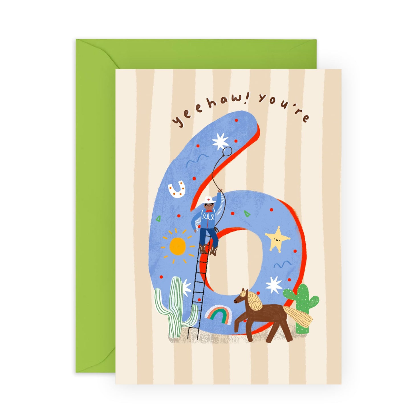 Cowboy Age Card