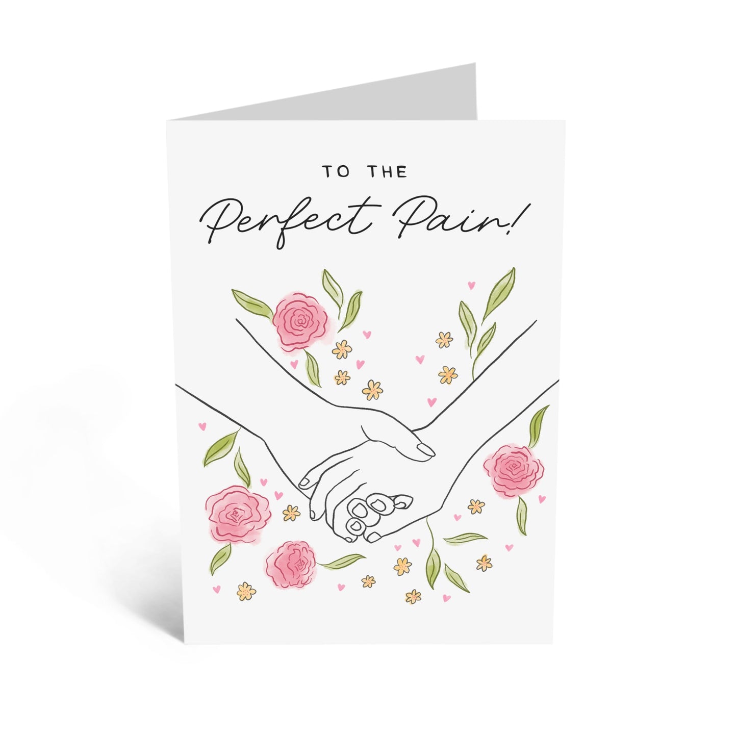 Son And Daughter In Law Anniversary Card - To The Perfect Pair - Happy Anniversary Card For Couple - Funny Couple Gifts For Him And Her - Comes With Cute Stickers