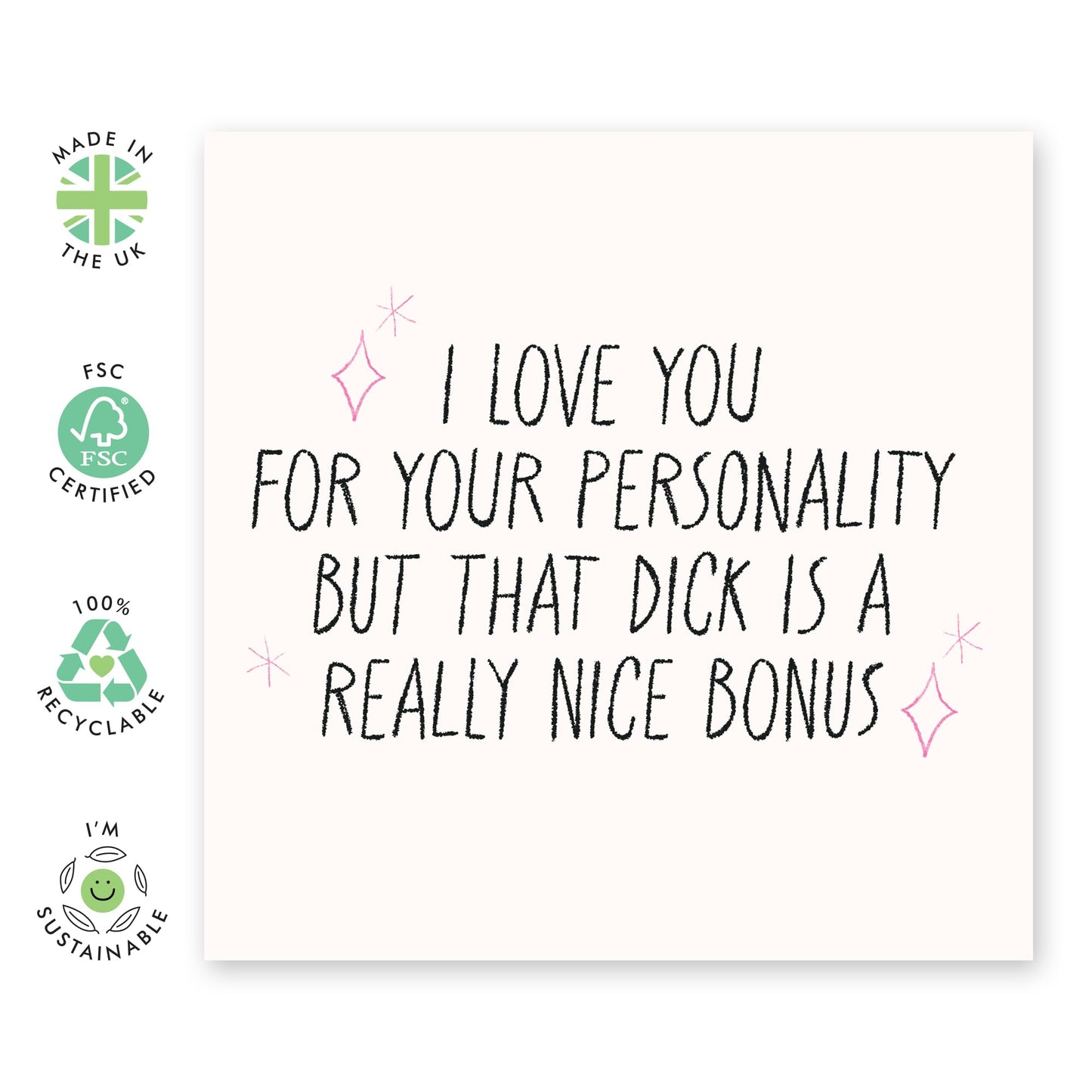 Boyfriend Anniversary Card - Husband Birthday Cards - Really Nice Bonus - Naughty Love Cards For Birthday Anniversary Valentines Day For Men - Comes With Stickers - By Central 23