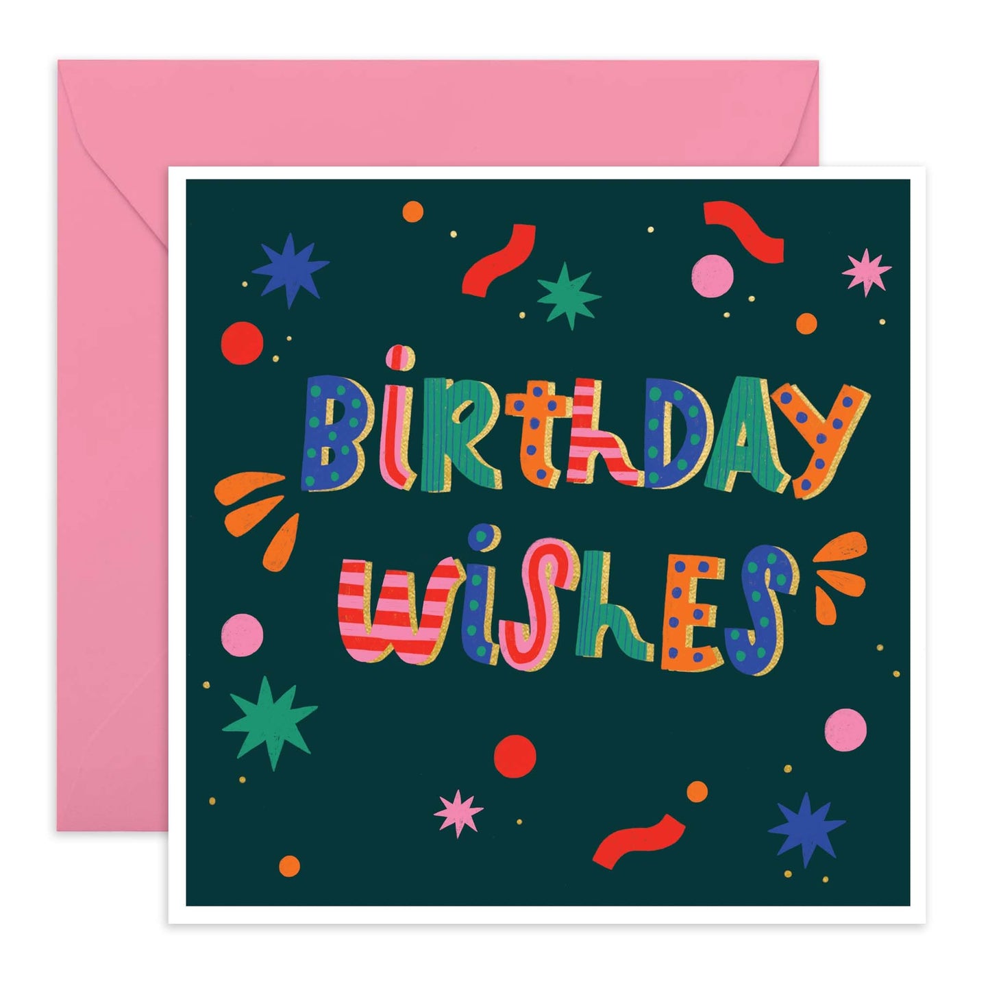 Friend Birthday Cards For Women Men - Birthday Wishes - Happy Birthday Card For Mum Dad Nan Grandad - Sister Brother Birthday Cards - Bday Greeting Cards - Comes With Stickers - By Central 23