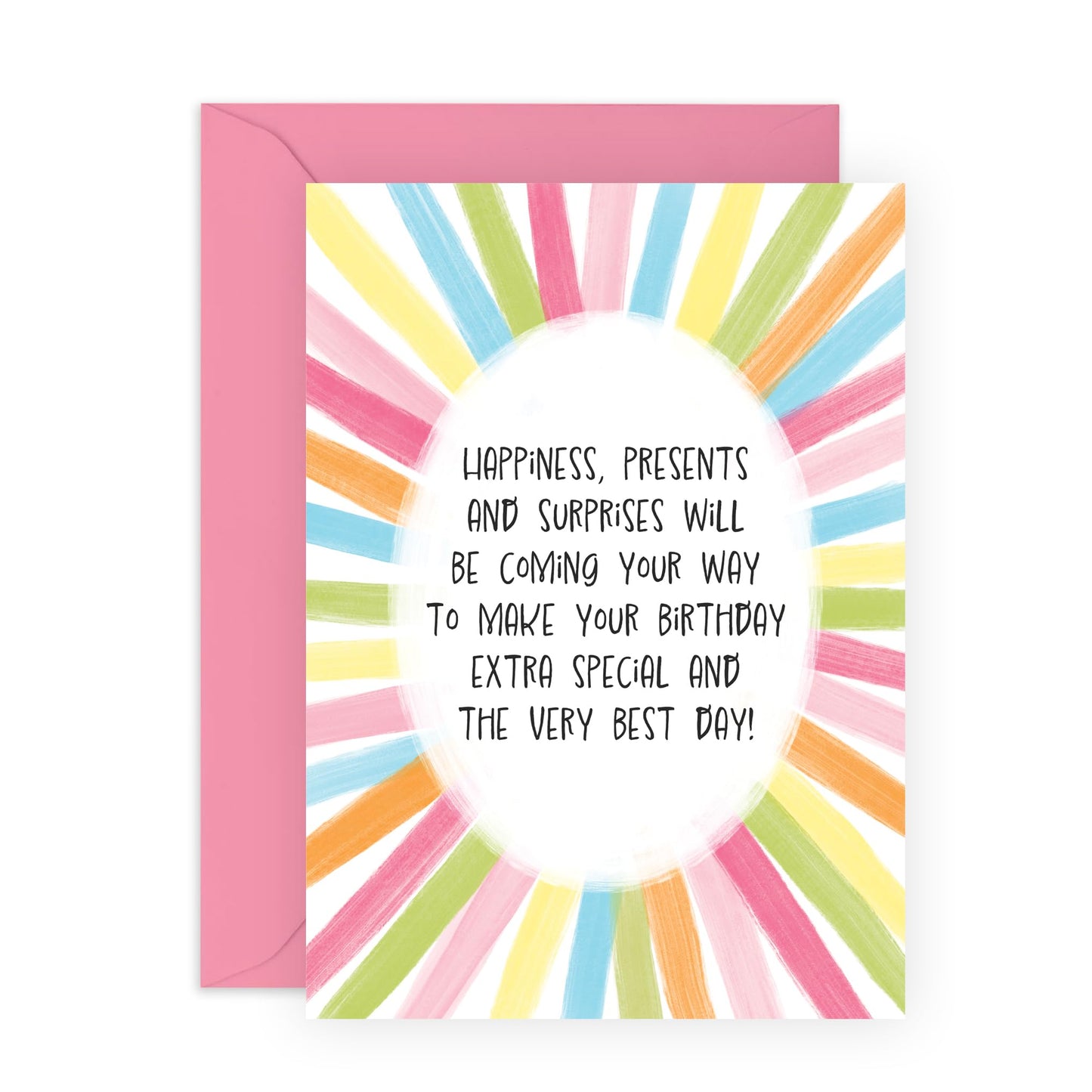 Birthday Greeting Cards With Poem - Thoughtful Short Message - Happy Birthday Card For Her Him Men Women - Gifts For Mom Dad Daughter Sister Best Friends - Comes With Cute Stickers By Central 23
