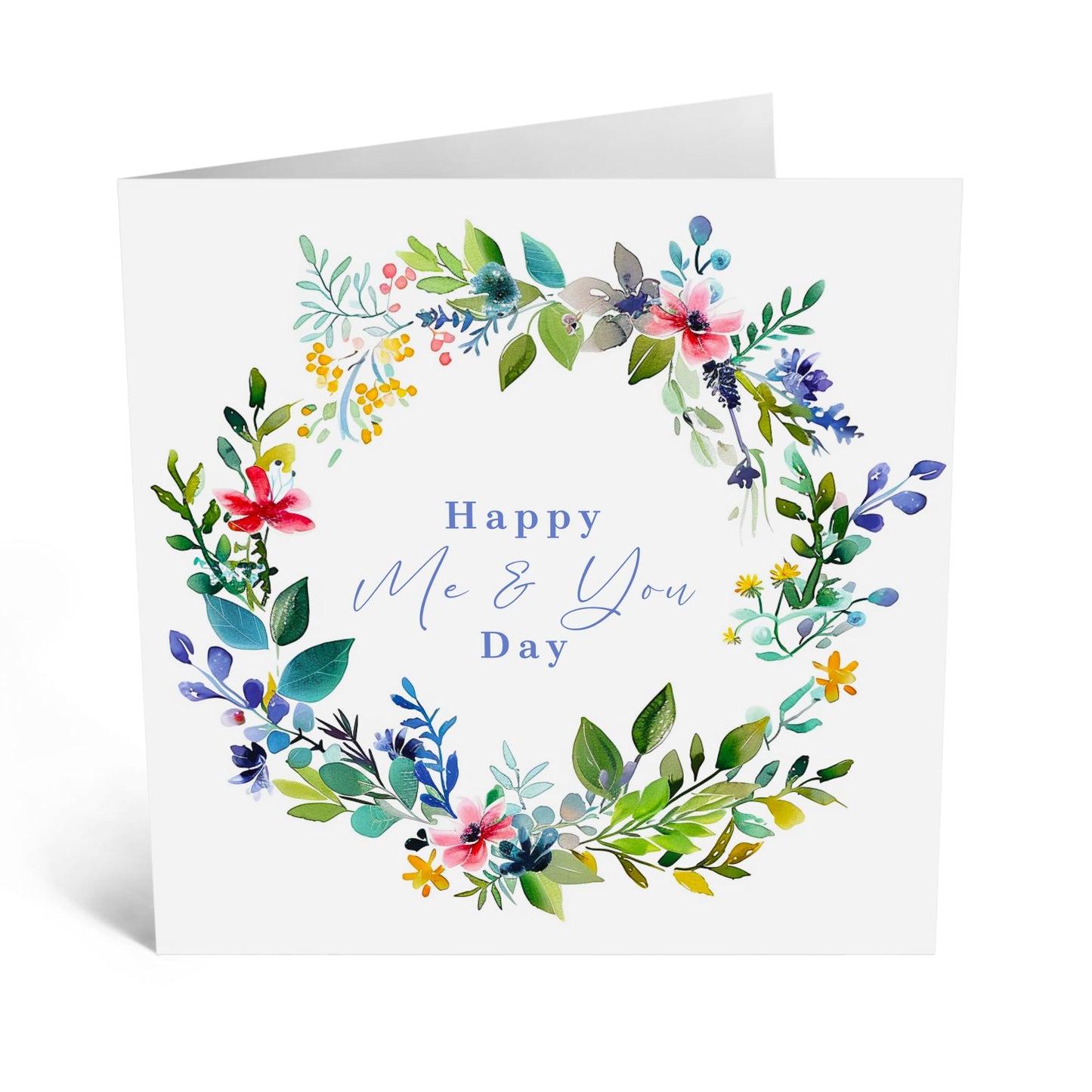Heartfelt Greeting Card - 'HAPPY ME AND YOU DAY' - Perfect for Any Occasion with a Lovely Design - Ideal for Celebrating Special Moments and Showing Appreciation - Comes With Stickers By Central 23