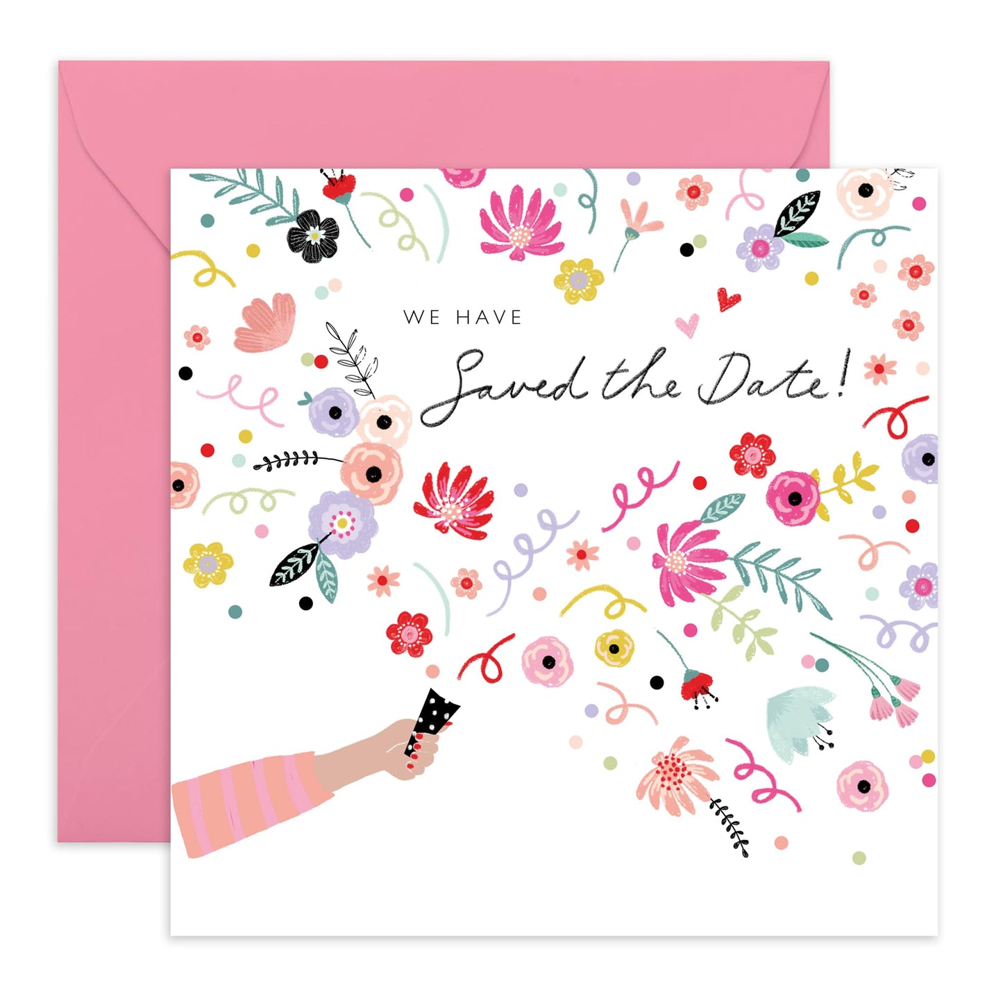 Invitation Acceptance Response From Guest - Saved The Date Confetti - Wedding Reply Card From Guest - Wedding Invitations From Groom Bride - Rsvp Reply Card - Comes With Fun Stickers By Central 23