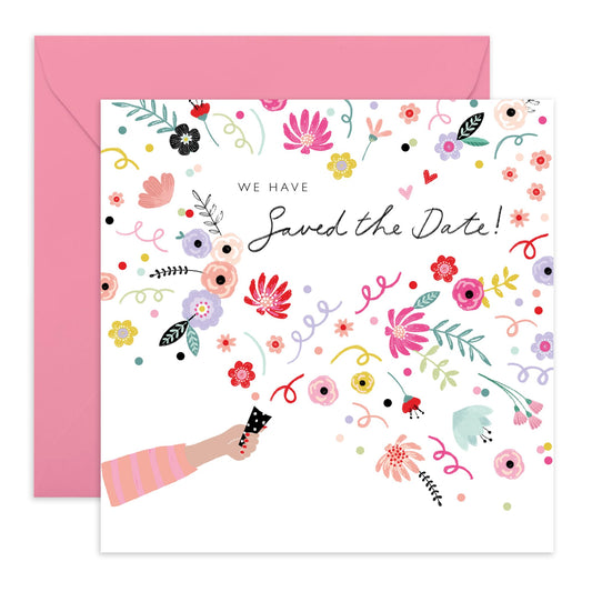 Invitation Acceptance Response From Guest - Saved The Date Confetti - Wedding Reply Card From Guest - Wedding Invitations From Groom Bride - Rsvp Reply Card - Comes With Fun Stickers By Central 23