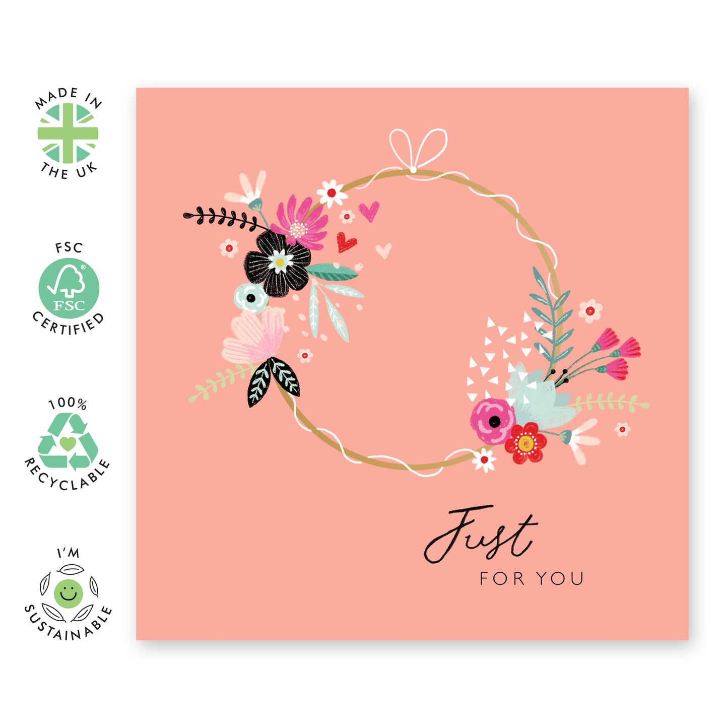 All Occasion Greeting Card - Friend Birthday Cards For Women - Wedding Cards Congratulations - Thank You, Sympathy, Appreciation Gifts For Her - Comes With Stickers By Central 23