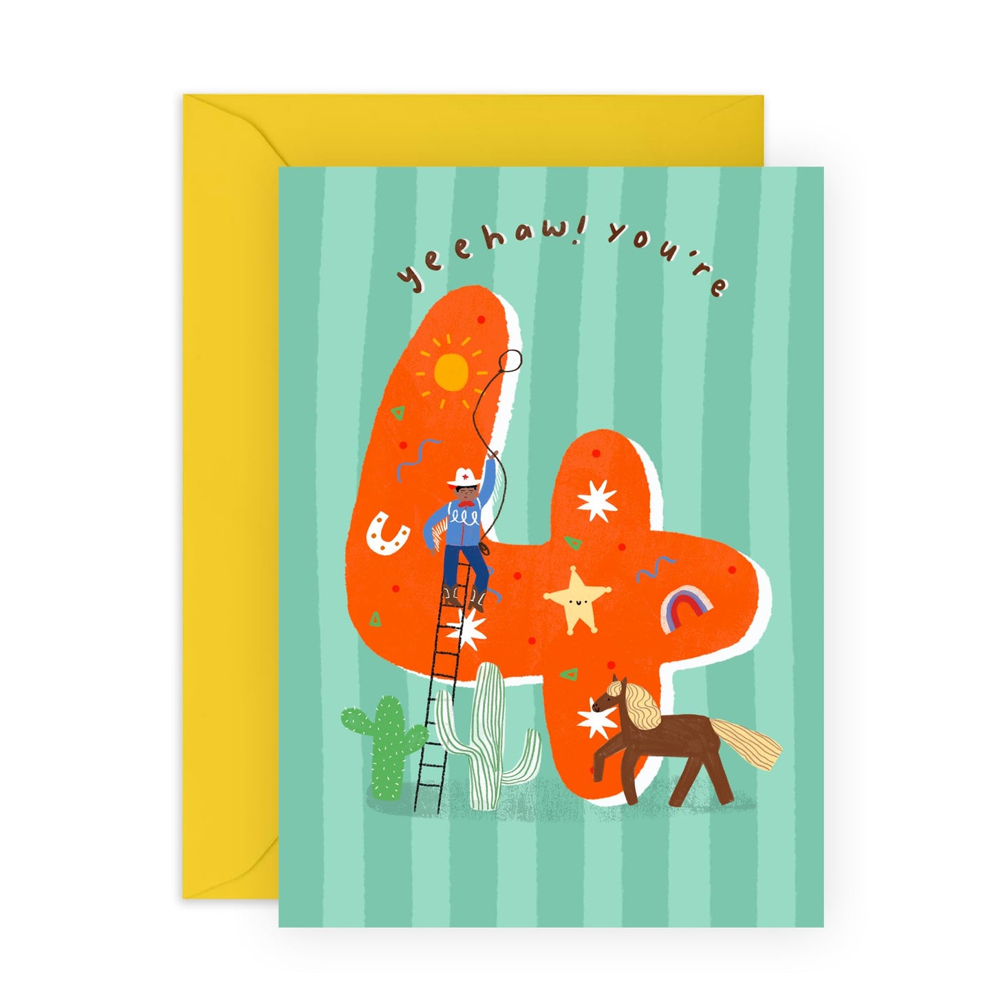 Cowboy Age Card