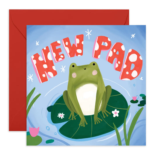 Congratulations Card For New House - New Pad - New Home Owners - Moving Away - New House Cards Congrats Gifts - From Friend - Comes With Stickers