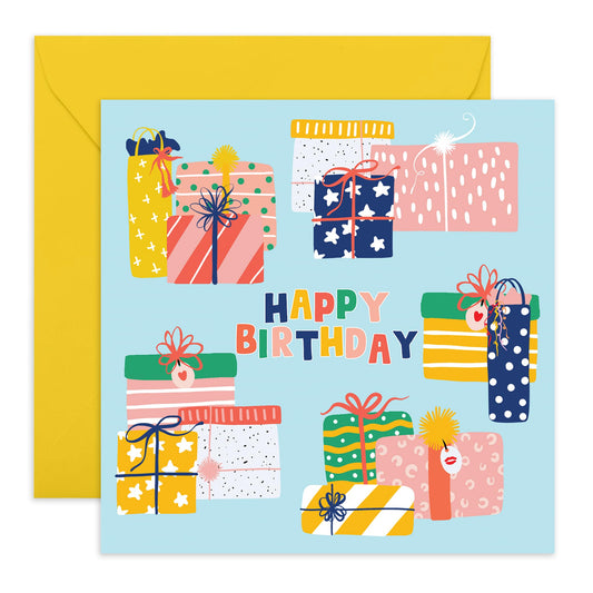 Happy Birthday Card For Son Daughter - Happy Birthday Gifts - Gifts - Cute Greeting Cards For Him Her Nephew Niece - Granddaughter Birthday Card For Girls And Boys - Comes With Stickers By Central