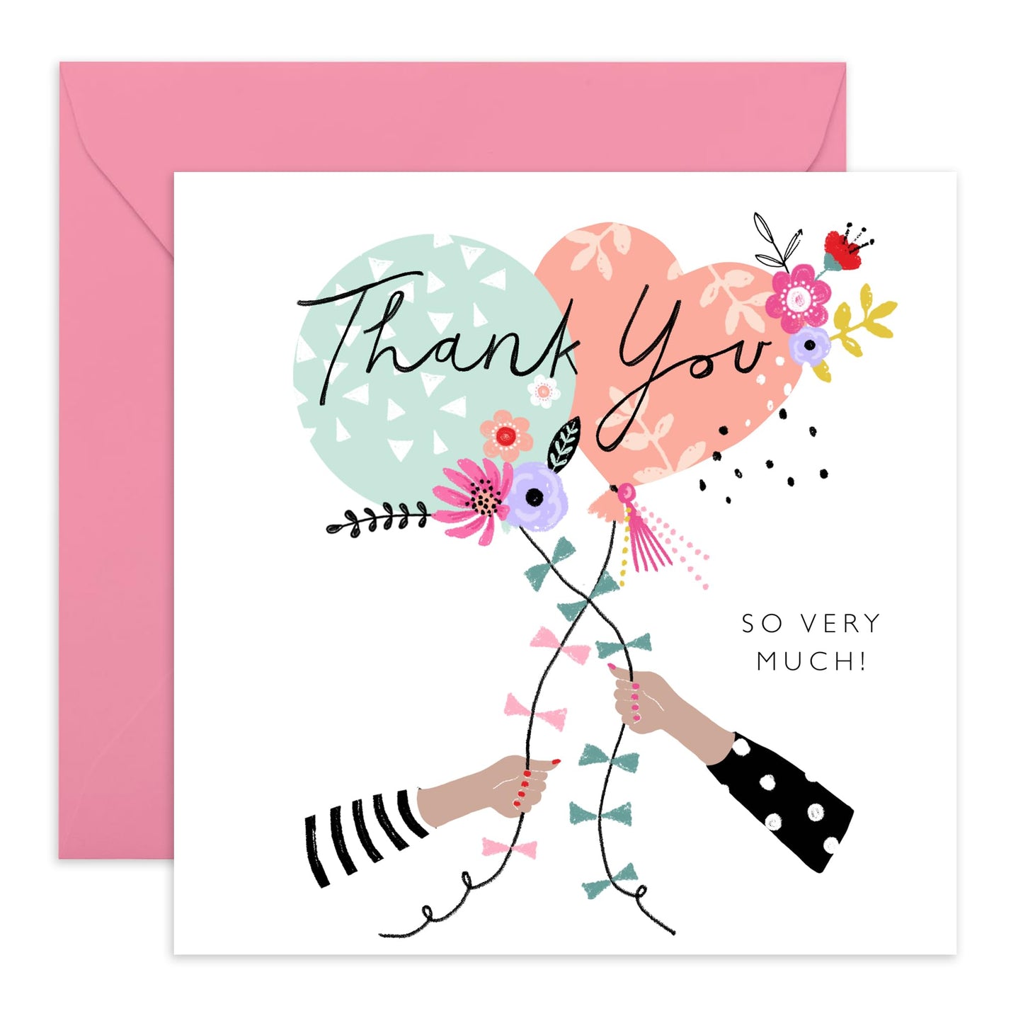 Thank You Cards Kids Baby Shower - Thanks For Coming To My Party - Thanks You Cards For Women Student Teacher Friends - Appreciation Gifts For Employee Coworker - Comes With Stickers By Central 23