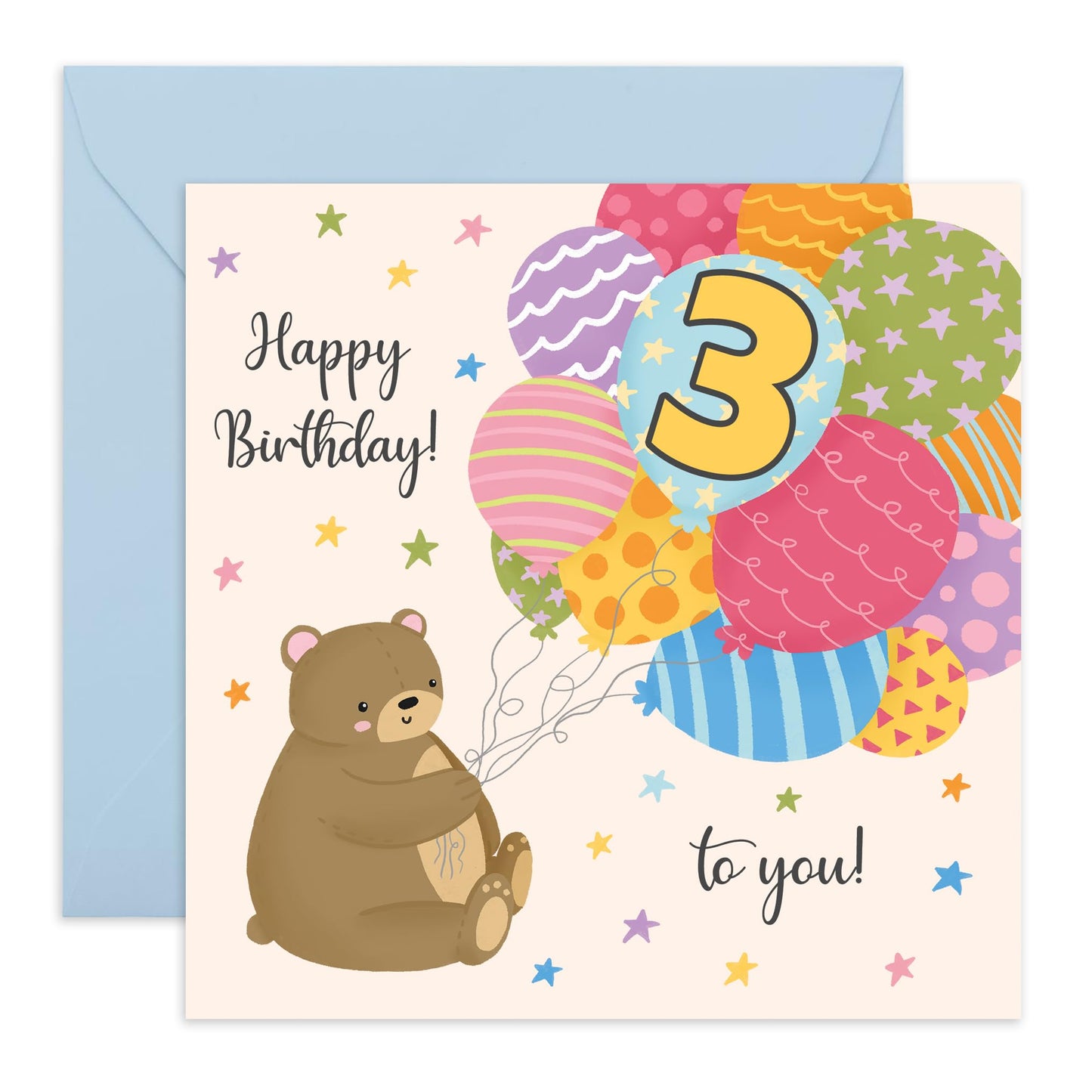 BIRTHDAY BEAR BALLOONS