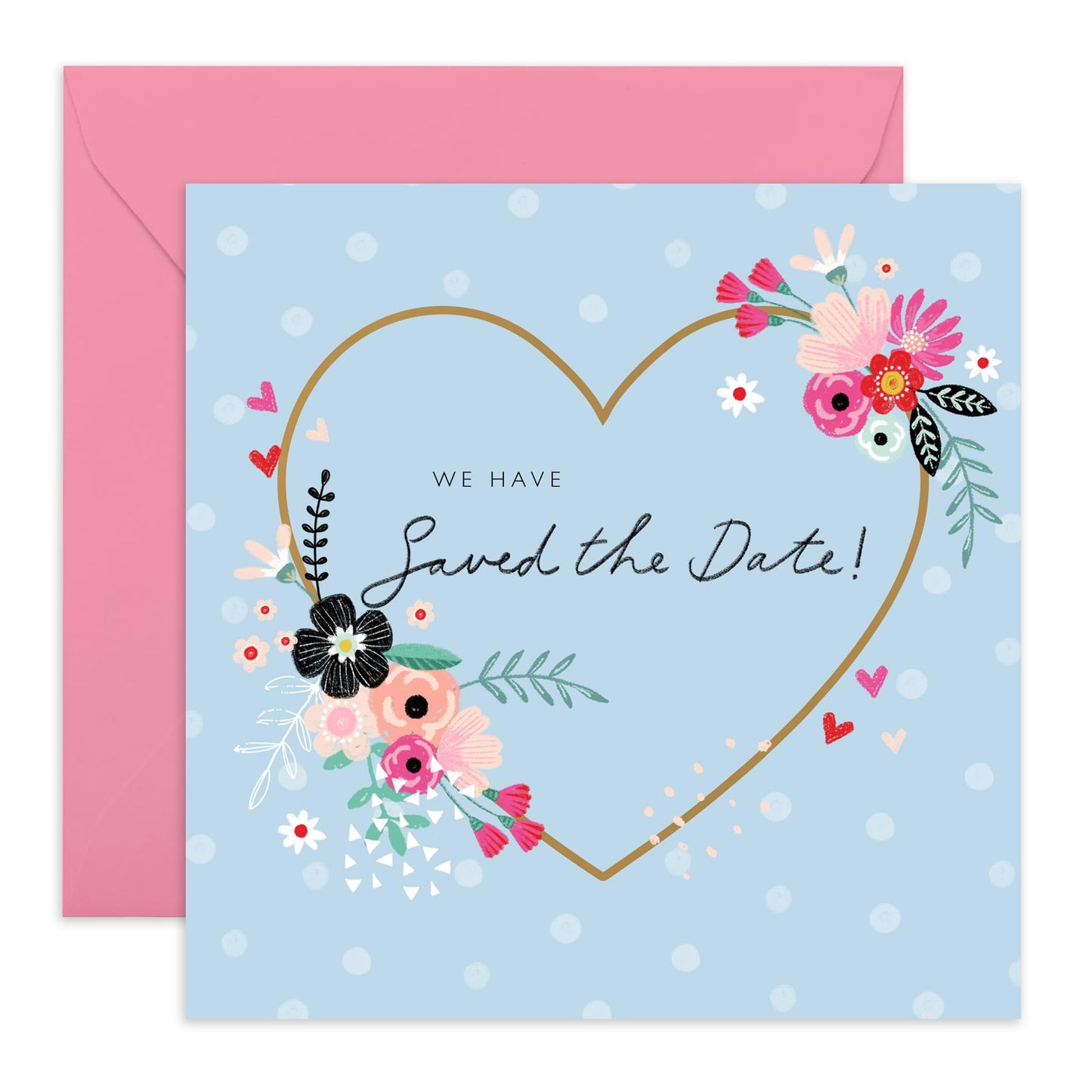 Invitation Acceptance Response From Guest - We Have Saved The Date Blue - Wedding Reply Card From Guest - Wedding Invitations From Groom Bride - Rsvp Reply Card - Comes With Fun Stickers By Central 23