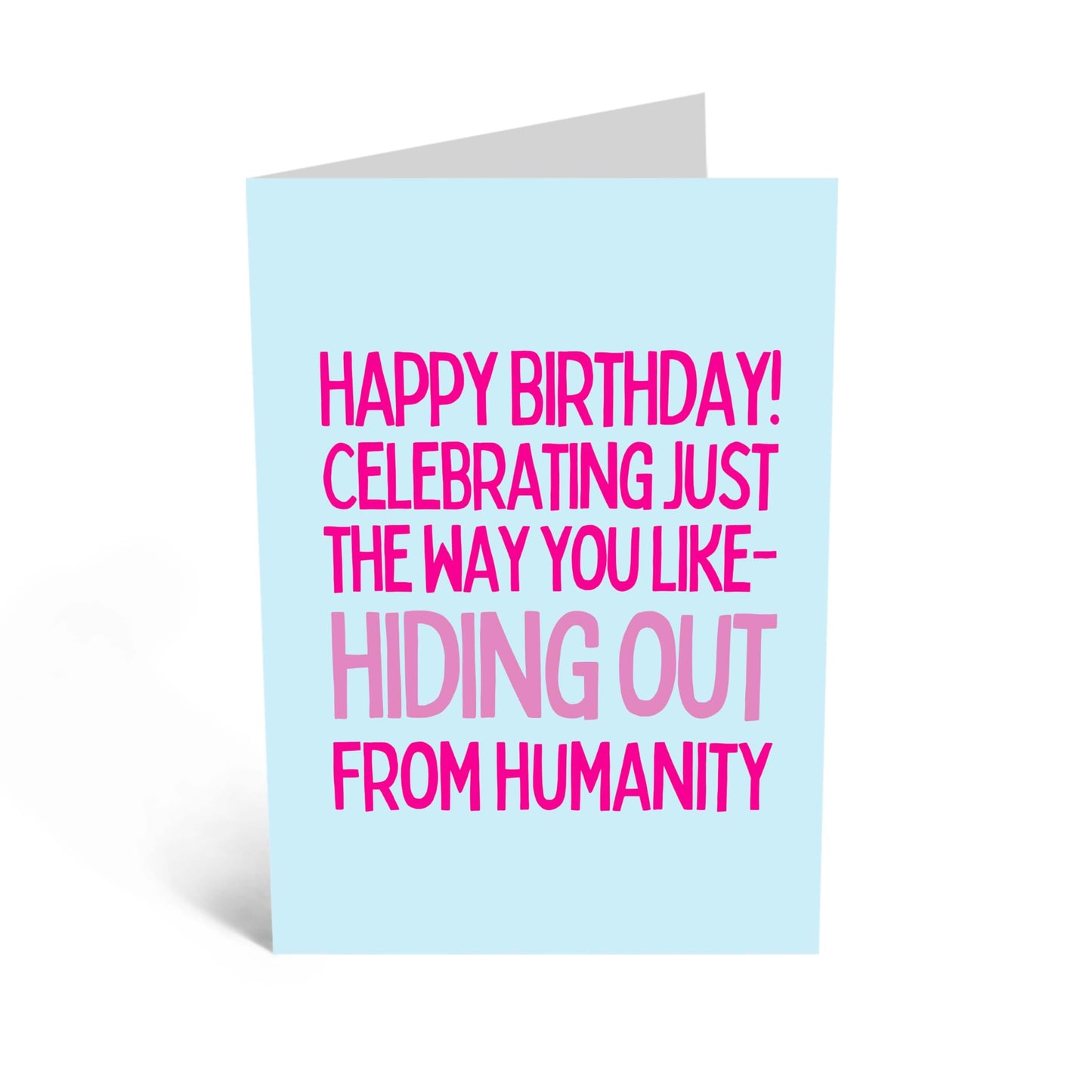 Birthday Greeting Card - 'CELEBRATING HOW YOU LIKE' - Perfect for Personalizing Birthdays with a Touch of Humor - Ideal for Wife Girlfriends Friends Sister BFFs - Comes With Stickers By Central 23