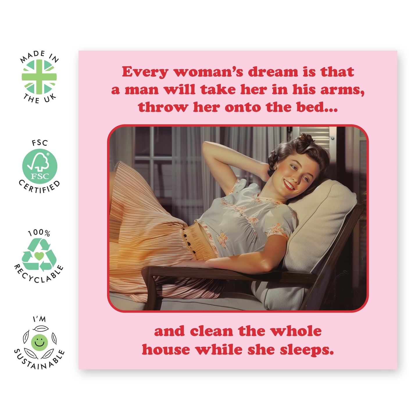 Birthday Cards For Female - Everyone Womans Dream - Women Birthday Gifts - Gifts For Sister Friend Mum Ladies - Best Friend Birthday Card - Comes With Fun Stickers By Central 23