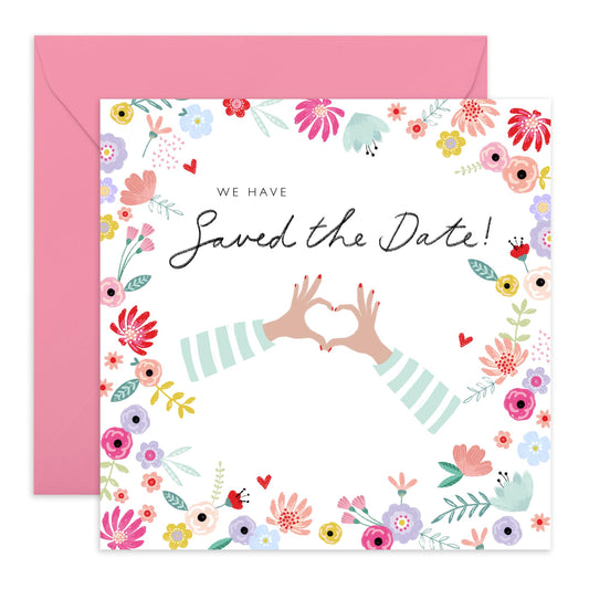 Wedding Rsvp Reply Card - Saved The Date Collage - Wedding Reply Card From Guest - Wedding Acceptance Card From Entourage - Wedding Invitations From Groom Bride - Comes With Fun Stickers By Central 23
