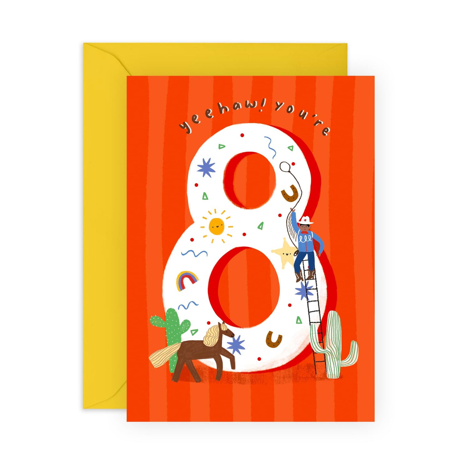 Cowboy Age Card