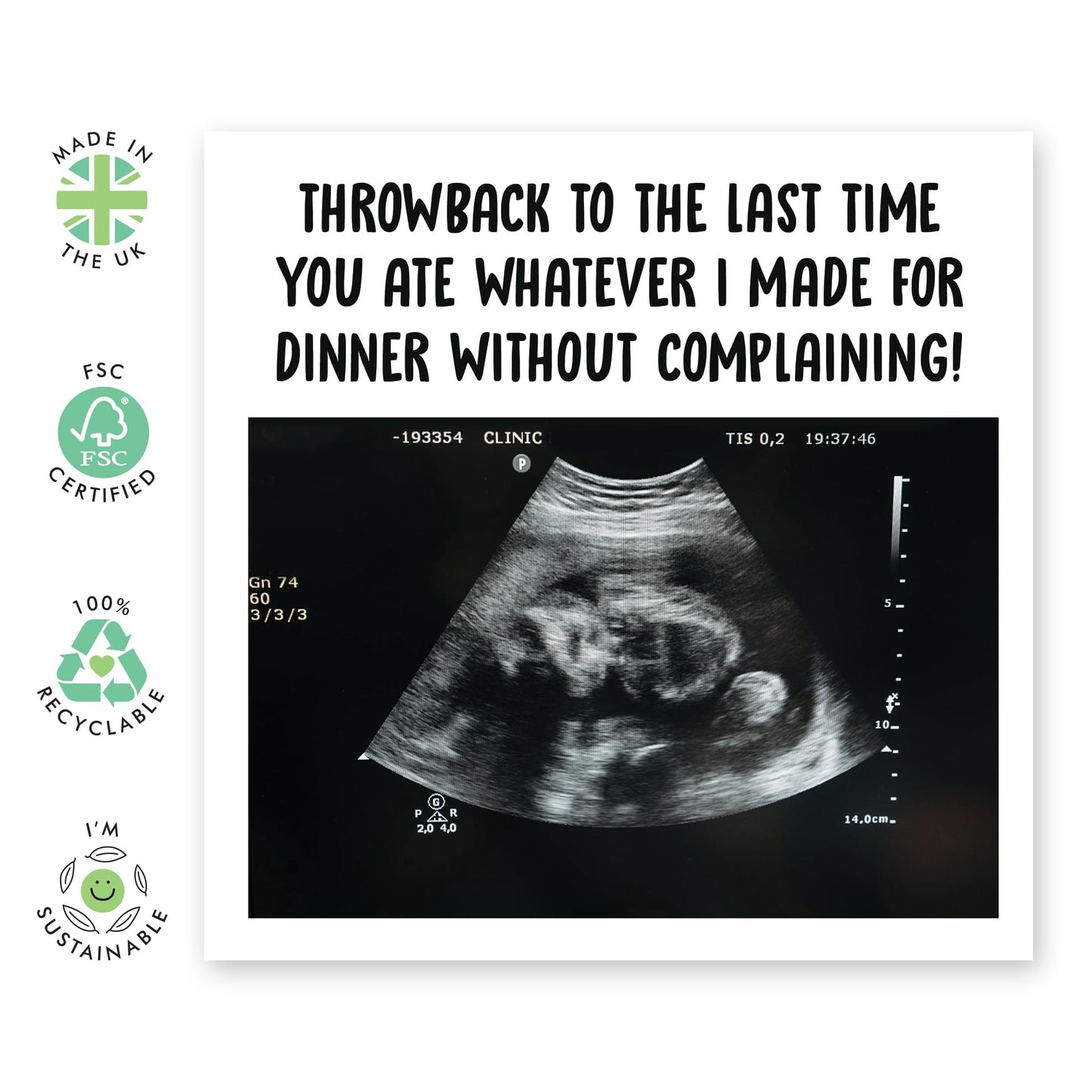 Joking Birthday Card by Mum - 'Ate What I Made For Dinner' - Gifts for Best Friends, Besties, BFF,Girlfriends, Sister, Sis, Colleagues, Co-workers - Eating Cookies - Comes with Fun Stickers