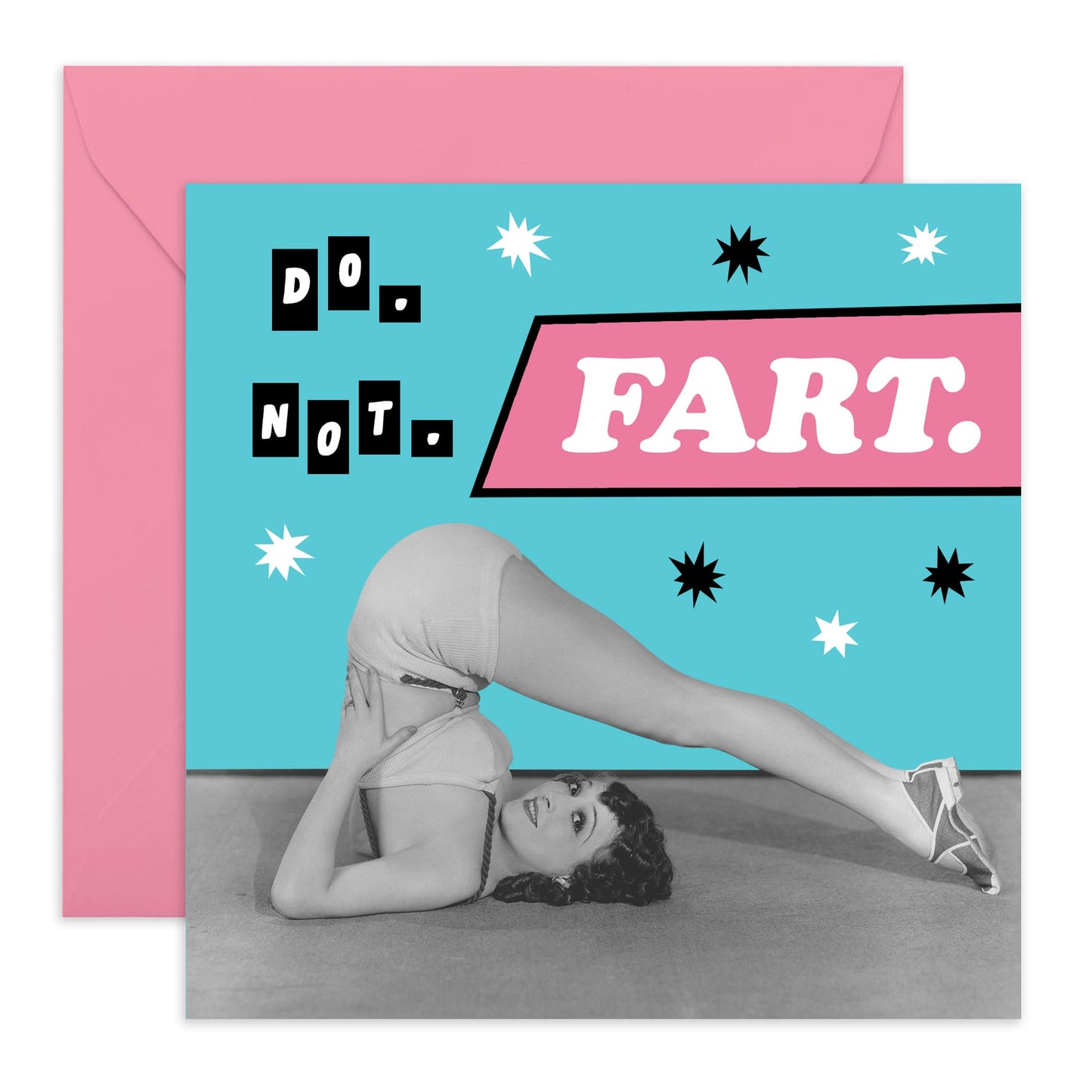 Birthday Cards For Women - Do. Not. Fart. - Female Birthday Gifts - Gifts For Sister Friend Mum Ladies - Best Friend Birthday Card - Comes With Fun Stickers By Central 23