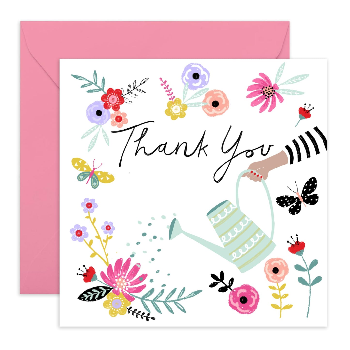 Wedding Thank You Notes With Envelopes For Men Women Friends Guests - Thank You Cards For Baby Shower Party Celebration - Gifts For Colleagues - Comes With Stickers By Central 23