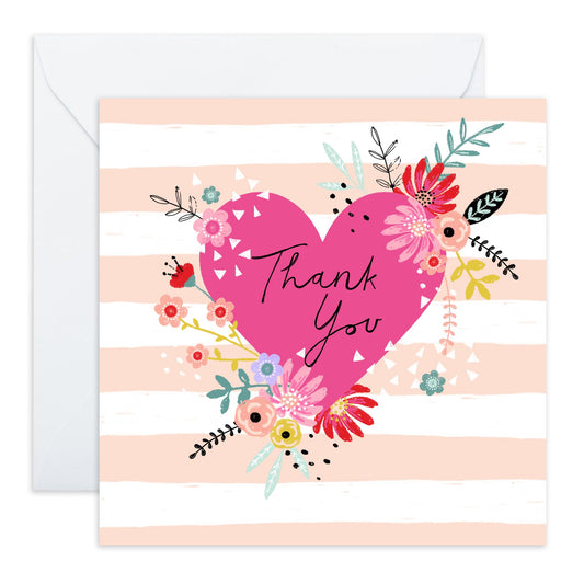 Thank You Cards Wedding - Thank You Notes With Envelopes For Men Women Friends Guests - Thankyou Cards For Baby Shower Party Celebration - Gifts For Colleagues - Comes With Stickers By Central 23