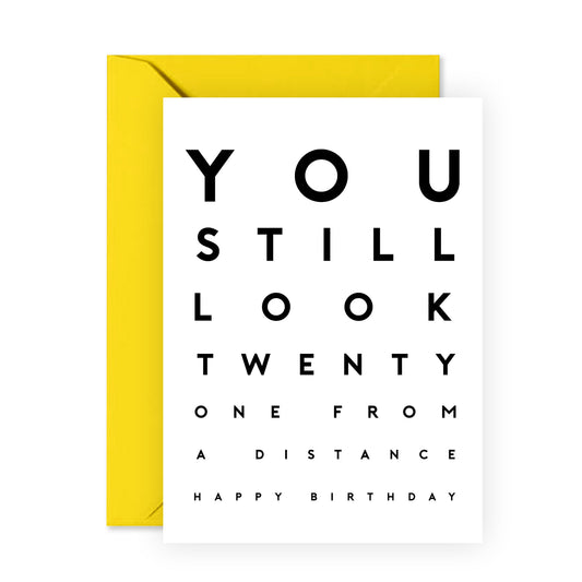 '- Funny Birthday Card For Friend - Suitable For Men and Women - Comes With Fun Stickers