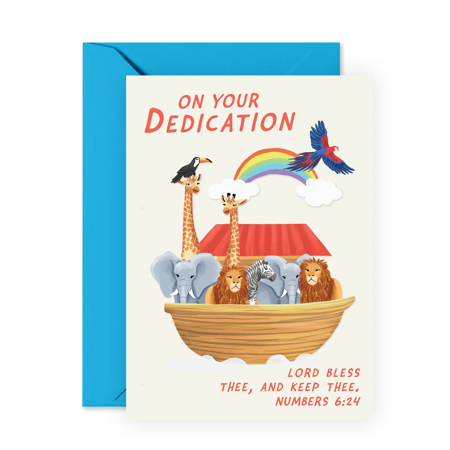 Cute Congratulations Card - On Your Dedication - For Kids Boys Girls