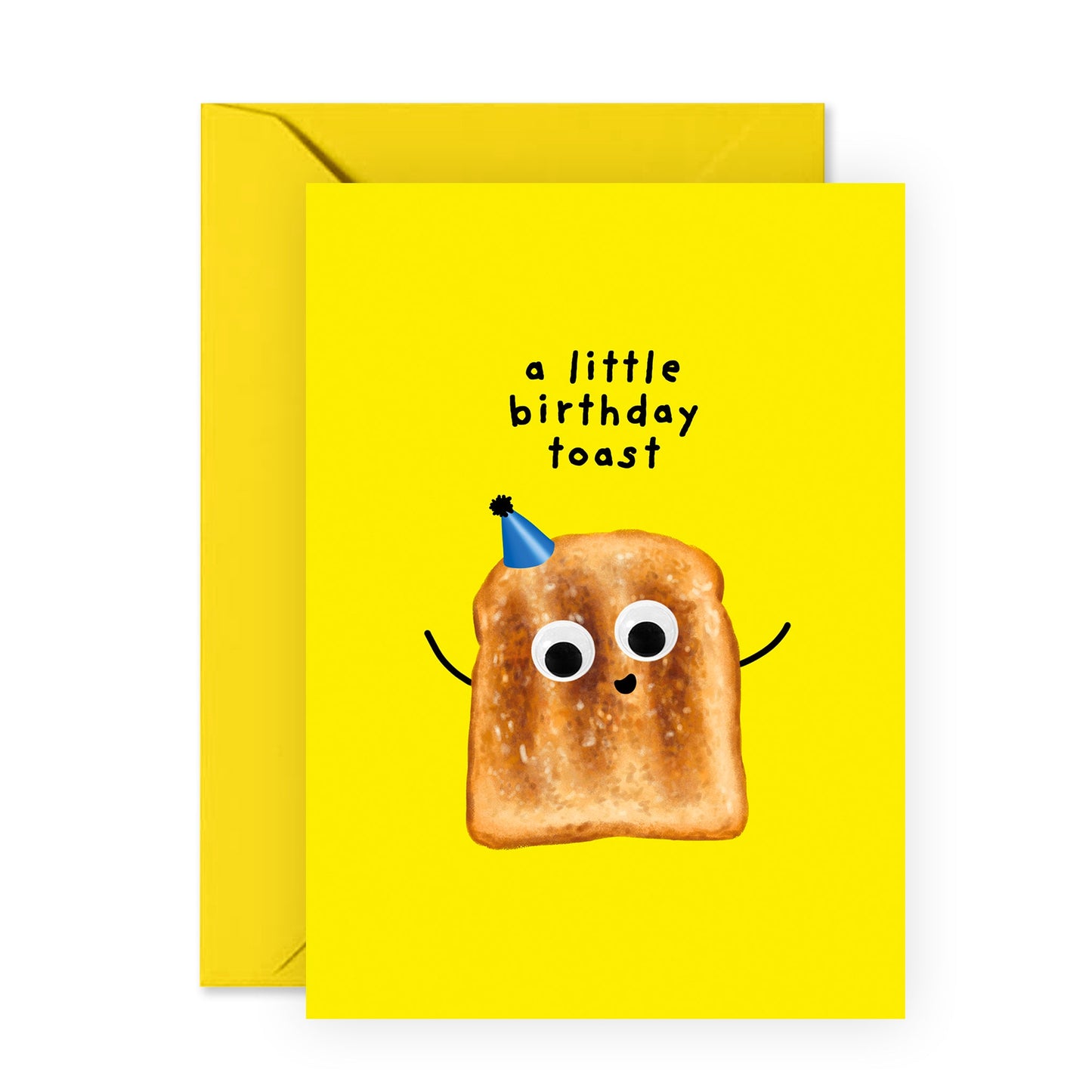 Cute Birthday Card - Little Birthday Toast - For Men Women Boys Girls
