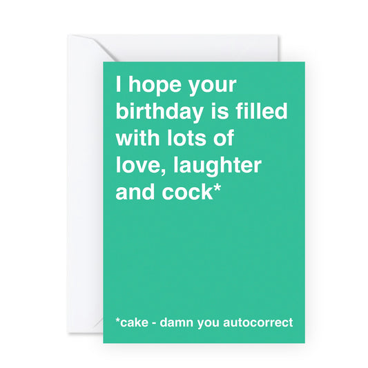 Birthday Card For Her They - Sister Birthday Card - Gay Best Friend Birthday Cards - Gifts For Friends Women Funny Cheeky - Comes With Stickers - Made In The UK