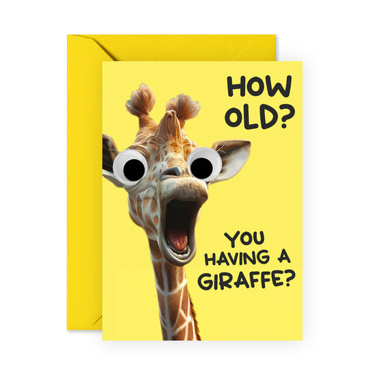 Funny Birthday Card – Rude, Witty Greeting for Men, Women, Friends, Teens – Hilarious Banter Card – Perfect for Work Friends, Family, Siblings – Laugh-Out-Loud Adult Birthdays